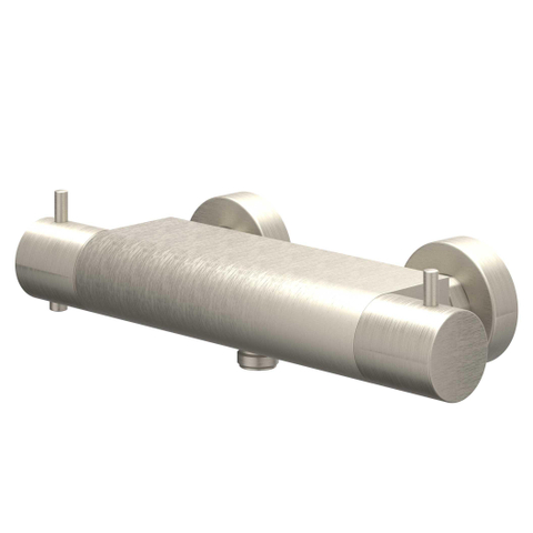 IVY Bond Mitigeur de douche thermostatique - apparent - cooltouch - nickel brossé PVD SW1030848