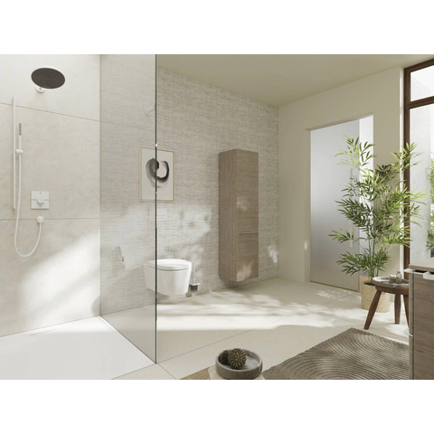 Hansgrohe EluPura S 540 Closetcombinatie - wand - rimless - toiletzitting - softclose - smartclean - quickrelease - glans wit SW962899