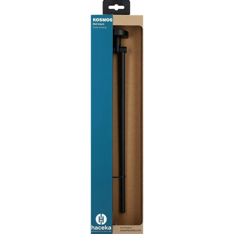 Haceka Kosmos Porte-serviettes - 42cm - double - pivotant - noir mat SW653969