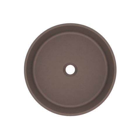 Arcqua Case Opbouw Waskom - rond - 40cm - mat mokka SW1584227