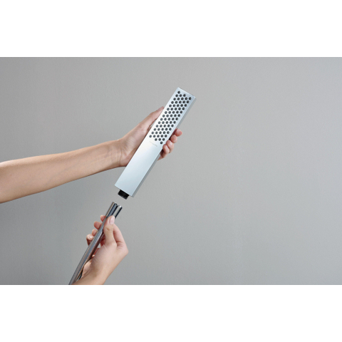 Hansgrohe Pulsify e Staaf - handdouche 100 - 1jet - ecosmart - hoogglans chroom SW918083