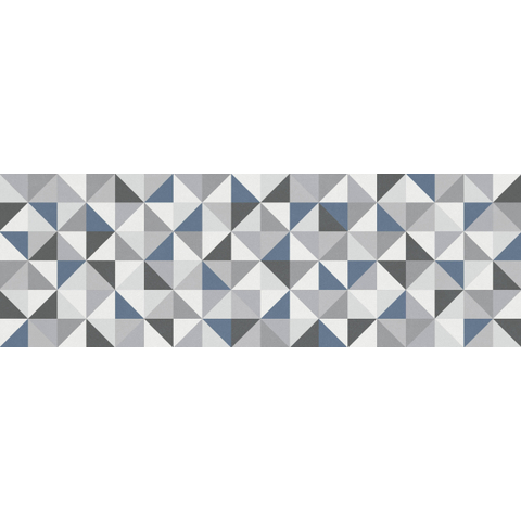 ÉCHANTILLON Terravito Alerno carreau mural - 40x120cm - 7mm - rectifié - bleu / mix SW1130653