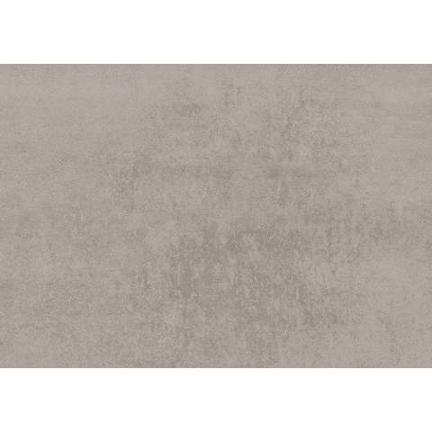 Thebalux onderbouwkast 140x45x50cm greeplijst zwart mat 2 softclose lades Greeploos MDF spaanderplaat beton zilver met topblad opzetkommem en waste SHOWROOMMODEL SHOW23339