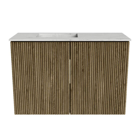 Mondiaz JOYA-DLUX 60cm toiletmeubel - kleur Dusk - Wastafel FAYE positie Links Zonder kraangat kleur Opalo. SW1423290