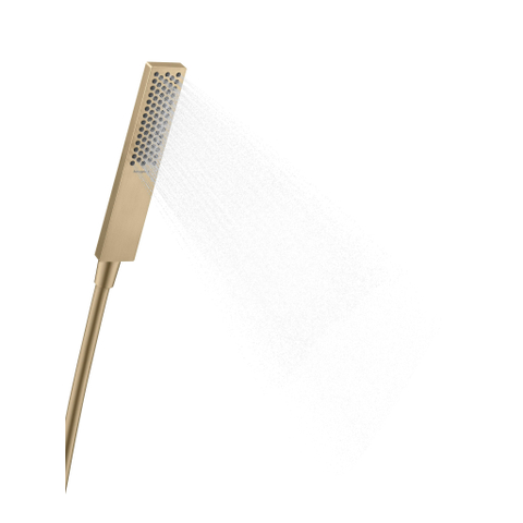 Hansgrohe Pulsify e Staaf - handdouche 100 - 1jet - ecosmart - geborsteld brons SW918071