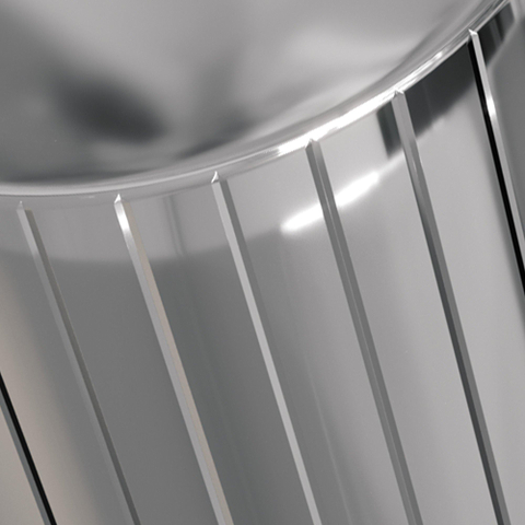 BRAUER Stripe Mitigeur lavabo surélevé à montage apparent - modèle A - chrome SW1434700