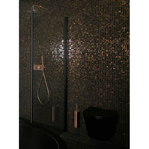 The Mosaic Factory Amsterdam mosaïque - 32x32cm - 4mm - carré - brown brillant (marron) SW62138