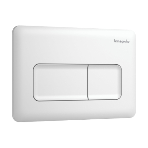 Hansgrohe IFrame Original Q Drukplaatvoor - dualflush - mat wit SW1413540