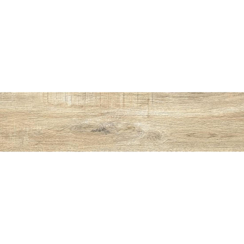 SAMPLE Ceralto Rovello Uno Vloer- en wandtegel 22x90cm 10.5mm R10 porcellanato Ginger SW913340