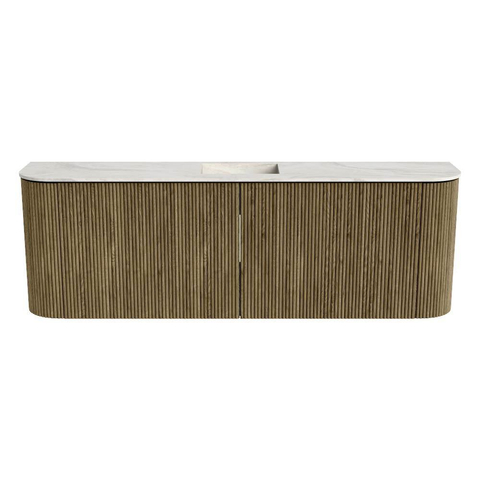 Mondiaz JOYA-DLUX Meuble de salle de bains 123.2cm - arrondis gauche et droite couleur Dusk - Vasque FAYE position Milieu Sans trou de robinet couleur Ostra. SW1423458