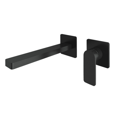 Hotbath Gal Afbouwdeel - voor inbouwwastafelmengkraan - inclusief inbouwdeel - PVD - geborsteld gunmetal antraciet SW811203