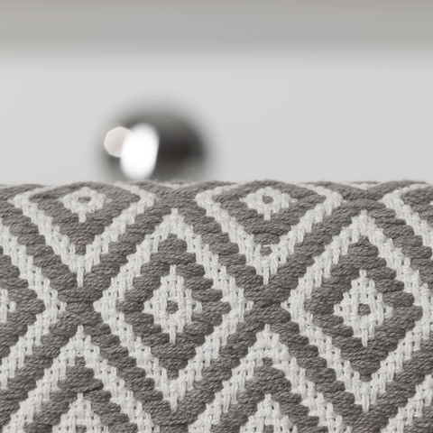 Sealskin Trellis tapis de bain 60x90cm coton gris SW94549
