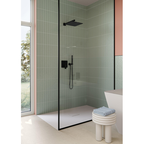 Villeroy & Boch Universal Showers tête de douche - 35cm - carrée - noir mat SW974378