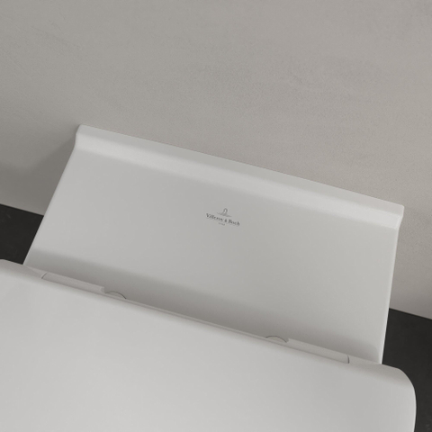 Villeroy & Boch Vicare O.novo Vita wandcloset - diepspoel DirectFlush - 36x59.5cm - White Alpine (glans wit) 1025059