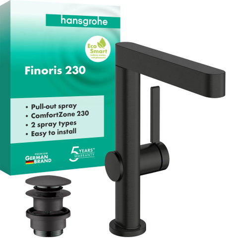 Hansgrohe Finoris Wastafelmengkraan (opbouw) SW1388566