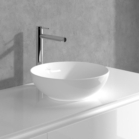 Villeroy & Boch Loop & Friends ensemble de robinet à levier unique rehaussé - chrome SW974145
