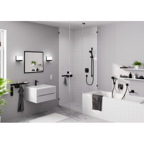 Hansgrohe Isiflex B - doucheslang 1/2x1 - 25m - mat zwart SW451580