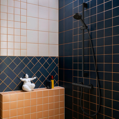 Hansgrohe Activera Select S set de douche - 90cm - noir mat SW1566670