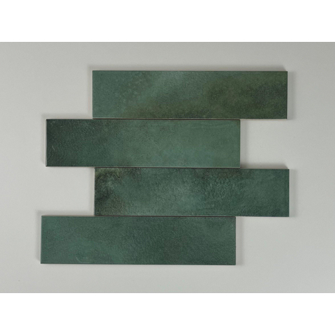 ÉCHANTILLON Terravito Parnaso carreau mural - 7.5x30cm - 8.6mm - vert SW957328