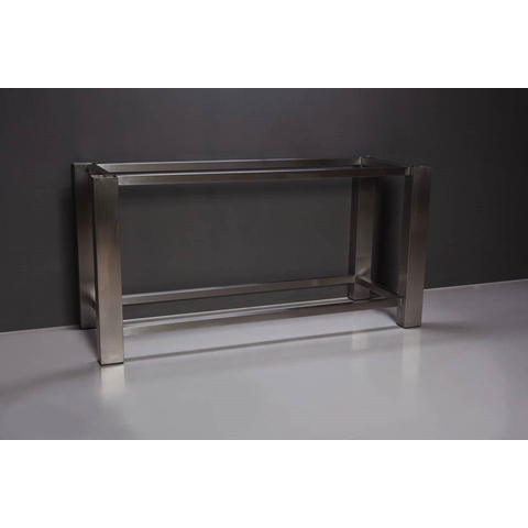 Forzalaqua Onderstel wastafelframe 100x80x51cm RVS geborsteld SW67743