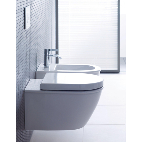 Duravit Universeel WC-zitting - 43.6x37x3.8cm - kunststof - softclose - wit 0305303
