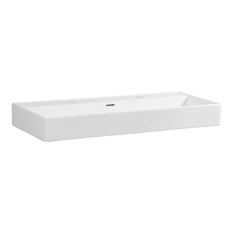 Saniclass Prime Blend Meuble sous vasque ensemble - 100x55x45.9cm - inclus lavabo - 2 tiroirs - intégrée poignée - mat cotton (beige) SW1448196