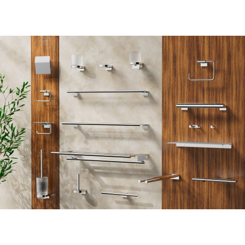 Hansgrohe AddStoris S dubbel handdoekrek chroom SW1567106