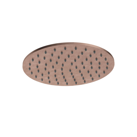 Hotbath Archie Hoofddouche - rond - 20cm - PVD - geborsteld koper SW798973