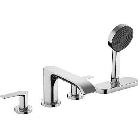 Hansgrohe VIVENIS 4-gats badrandmengkraan - met sbox - hoogglans chroom SW647123