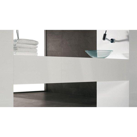 ÉCHANTILLON Ceralto Fornoce Wood Carreau mural 31x61cm 9.7mm pâte blanche Blanc SW912125