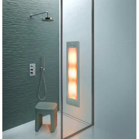 Sunshower Sunseat Douchekruk - 37x37x53.5cm - 120kg draagkracht - grijs SW1577750