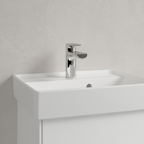 Villeroy & Boch Collaro fontein - 45x37cm - met overloop - 1 kraangat - White Alpine (glans wit) SW358349