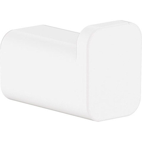 Hansgrohe AddStoris Q handdoekhaak enkel - mat wit SW651158