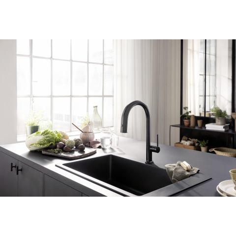 Hansgrohe Aqittura Filtersysteem - 210 - 1jet starterset - mat zwart SW918549