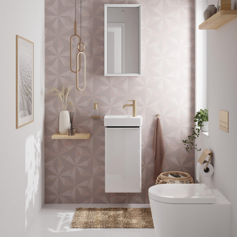 Hansgrohe EluPura S Toiletzitting - met deksel - met top fix - wit SW962915