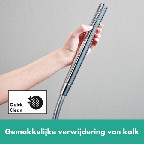 Hansgrohe Pulsify s Doucheset - 100 - 1jet - ecosmart - glijstang 90cm - hoogglans chroom SW918129