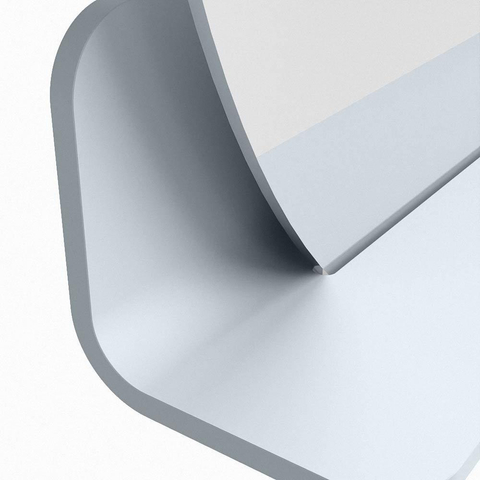 Mondiaz SPOT miroir – Ø 70 cm – avec tablette – Clay (brun) SW1235506