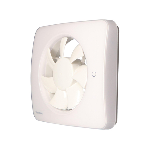 Vent-Axia Svensa ventilateur de salle de bain et de cuisine intelligent avec capteur d'humidité et de lumière avec détection d'odeur Blanc SW418693
