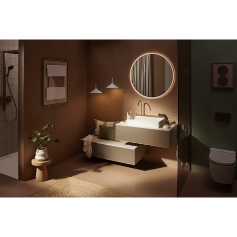 Hansgrohe iFrame Element E plaque de commande pour - double chasse - bronze brossé SW1388329