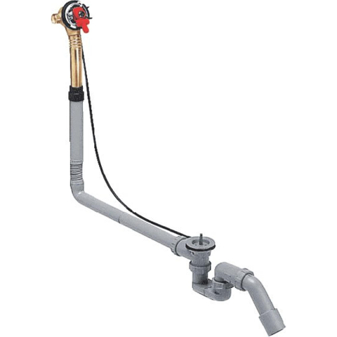 Hansgrohe Exafill e badafvoer - overloop en vulcombinatie - met waste basisgarnituur - voor speciaal bad - overig 0510319