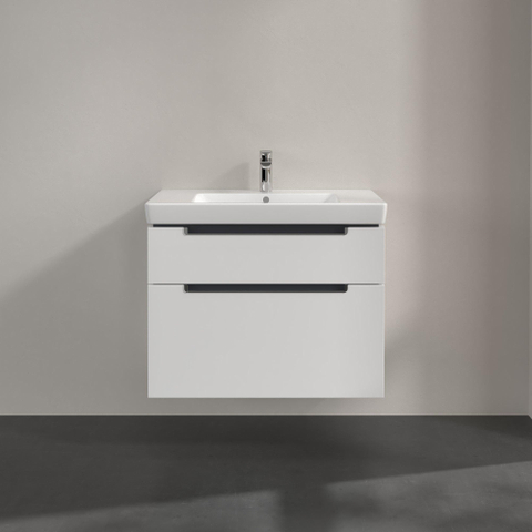 Villeroy & Boch Subway 2.0 wastafelonderkast - 78.7x59x44.9cm - glans wit SW118768