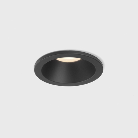 Astro Minima Round Fixed Inbouwspot - diameter 8.5cm - inbouwdiepte 11cm - IP65 - GU10 - zwart SW378106
