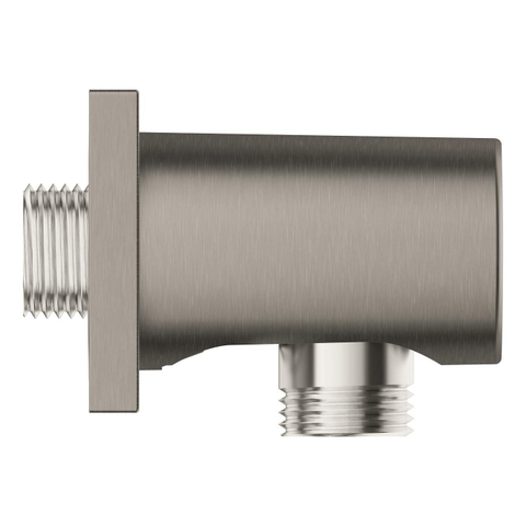 Grohe Rainshower Wandaansluitbocht - 1/2" - zonder houder - brushed hard graphite (antraciet) SW1077237