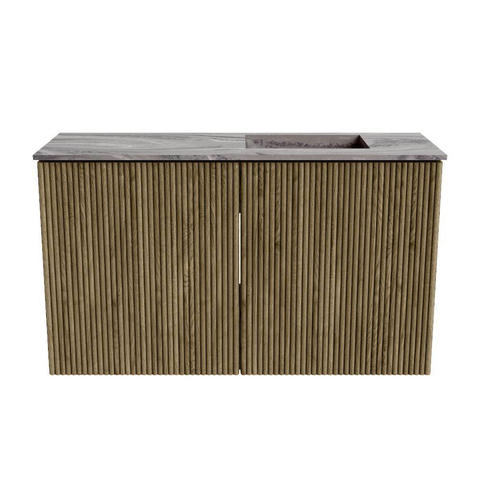 Mondiaz JOYA-DLUX 70cm toiletmeubel - kleur Dusk - Wastafel FAYE positie Rechts 1 kraangat kleur Sombra. SW1426128