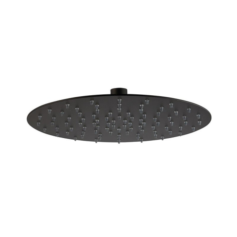 Napolihoofddouche rondØ25cm9L/min.mat zwart SW358944