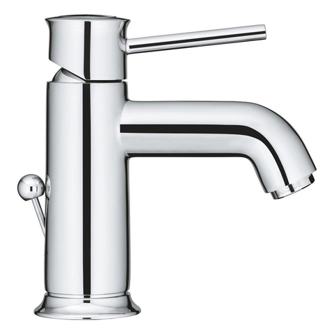 Grohe Start Classic Waterbesparende Wastafelkraan - S-Size - met afvoerplug - 28mm ES cartouche - chroom SW206979