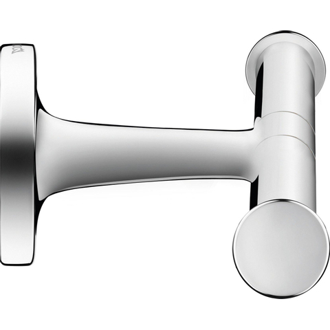 Duravit Starck T Toiletrolhouder - dubbel - zonder klep - hoogglans chroom SW297077