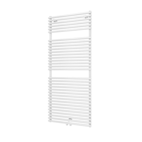 Plieger Florian Nxt M radiateur design simple horizontal avec raccordement central 1406x600mm 881W blanc 7255187