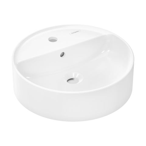 Hansgrohe Xuniva S opzetwaskom - 45x45x14.5cm - 1 kraangat - wit SW962918