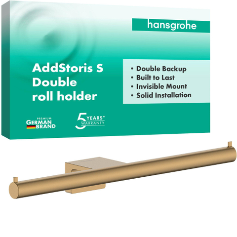 Hansgrohe AddStoris S dubbele closetrolhouder BBR SW1567139